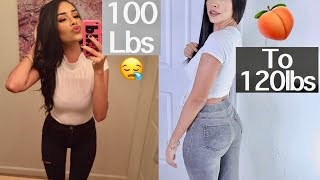 How I finally gained weight Shocking before amp After Pics [upl. by Ainiger362]