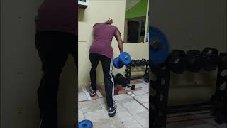 Triceps kickbacks motivation bodybuildingmotivation fitness [upl. by Ahsemak]