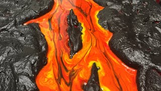 EPOXY RESIN MIXED MEDIA LAVA ART [upl. by Gastineau]