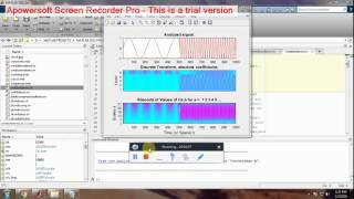 MATLAB DISCRETE WAVELET ANALYSIS [upl. by Ainot]