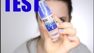 Pierwsze wrażenie  test na żywo  Maybelline SuperStay BETTER SKIN  recenzja [upl. by Kinata106]