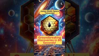 quotJames Webb Space Telescope Groundbreaking Discoveries in 60 Secondsquot universe shorts space [upl. by Beaufert616]