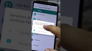 Solución servicio de Google play continúa fallando todos los android fácil y rápido 2023 [upl. by Orban]