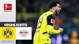 BVB is BACK  Borussia Dortmund  RB Leipzig 21  Highlights  Matchday 9 – Bundesliga 202425 [upl. by Nodnarg]