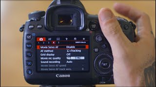 DSLR for Beginners  How to Set Your Camera Up to Shoot Video [upl. by Lehte]