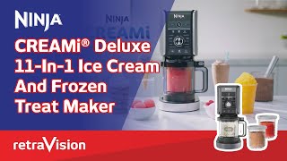 Ninja CREAMi® Deluxe 11In1 Ice Cream And Frozen Treat Maker [upl. by Stamata941]