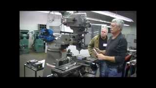 Bridgeport Type Milling Machines Demonstration of features [upl. by Nottirb]