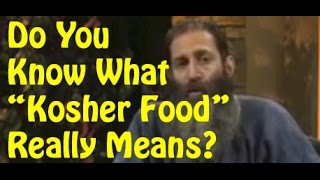 Kosher Food  What Does Kashrut Mean [upl. by Atikam]