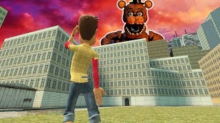 Saving CHRISTMAS from a GIANT FNAF MONSTER in GMOD Garrys Mod Gameplay amp Gmod Roleplay [upl. by Aivle108]