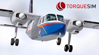 TorqueSim BN2 Islander [upl. by Ahsele]