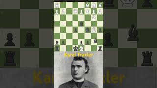 Reinisch vs Karel Traxler 1890 chessgameclassicajedrezchesscompuzzlegamexadreztraxler [upl. by Obadiah]