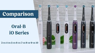 OralB iO Series Comparison [upl. by Llerrit]