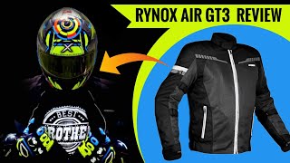 Rynox Air Gt 3 Review 🔥 Best Budget Friendly Riding Jacket for Beginner Riders ❤️ [upl. by Wilser278]