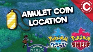 Where to Find the Amulet Coin in Pokemon Sword and Shield [upl. by Noillimaxam824]