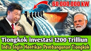 Tiongkok Bangun Bendungan Besar di Pegunungan Himalaya  Mega proyek Tiongkok [upl. by Stearns]