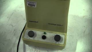 Eppendorf Centrifuge 5415 C [upl. by Noret531]