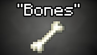 Bones but every line is a Minecraft item [upl. by Suravart658]