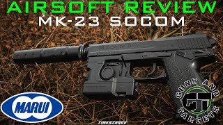 Airsoft Review 63 Tokyo Marui MK23 SOCOM NBB FR [upl. by Stedt]