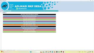 TUTORIAL APLIKASI RKP DESA TERBARU MUDAH CEPAT [upl. by Anrak543]