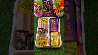 Lunch Box ideas chocolate frooti lunchboxideas youtubeshorts trendingshorts shortsvideo [upl. by Niaz]