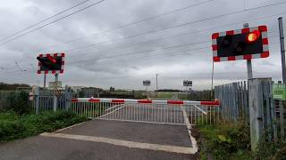 Conington Level Crossing Cambridgeshire [upl. by Eidob]