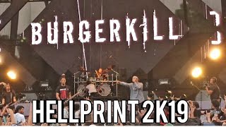 HELLPRINT FEST 2019 BURGERKILL  United Front [upl. by Ripley]