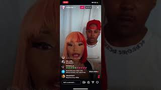 Nicki Minaj Instagram Live October 7th [upl. by Zabrine]