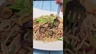 OnePan Hoisin Chicken Noodles 15Minute Dinner [upl. by Anatolio]