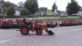 Kleintraktor Allrad Kubota B7001 mit Frontlader [upl. by Ancier]