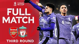 FULL MATCH  Arsenal v Liverpool  Third Round  Emirates FA Cup 202324 [upl. by Wiener280]