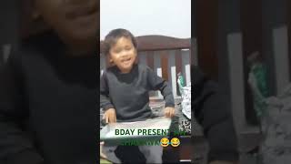 Ryana Bday present ka pe e😂😂 Chakawwk hi tui a ti em em a ni😅🤣 [upl. by Ilam]