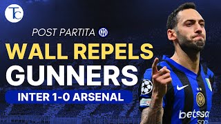 INTER ARSENAL 10 SPIRITO VINCENTE  ANALISI e COMMENTO POST PARTITA [upl. by Nodnas]