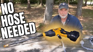 The Best Portable Power Washer 2023  Dewalt 20V MAX Cordless Power Cleaner Review [upl. by Mccready]