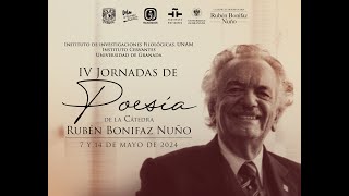 IV Jornadas de Poesía de la Cátedra Rubén Bonifaz Nuño [upl. by Mazlack]