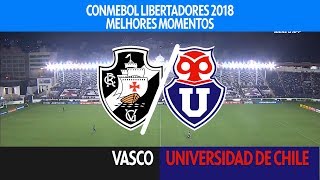 Melhores Momentos  Vasco 0 x 1 Universidad de Chile  Libertadores  13032018 [upl. by Assiron541]