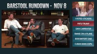 Barstool Rundown  Rundown 8 2016 [upl. by Ennaitsirhc116]