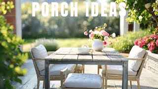 Transform Your Outdoor Space with These Porch Design Ideas [upl. by Cini]