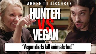 Hunter Vs Vegan Can You Kill Animals And Love Them  Agree To Disagree  LADbible [upl. by Lebar960]