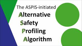 ASPISinitiated Alternative Safety Profiling Algorithm amp implementation in the NAMASTOX dashboard [upl. by Dammahom]