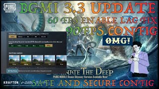 How to Enable 60fps in BGMI 33 Update  60fps config for bgmi [upl. by Oric]