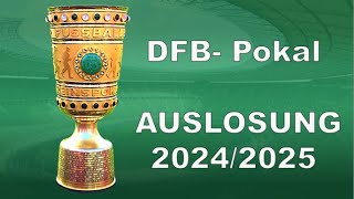 🏆DFB POKAL 2425 1Runde alle Spiele [upl. by Henderson496]