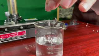 How to find Refractive index of water using travelling microscope [upl. by Tempa]