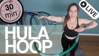 Elli Hoop  Hula Hoop Montagsworkout LIVE [upl. by Nefets]