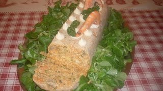 Comment faire une terrine de crevettes  RECETTE FACILE [upl. by Arlan]