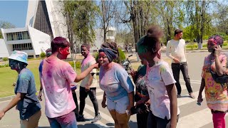 Holi celebration in punjabi university patiala 2024 [upl. by Pearlstein541]