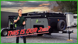 We Sold the FIRST ONE EVER 2023 Aliner Evolution A Frame Pop up Travel Trailer Tour  Beckleys RVs [upl. by Seroka54]