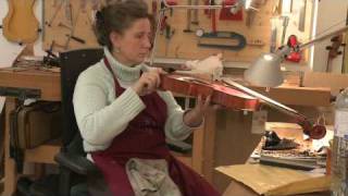 Vienna  Violin Maker  Geigenbauerin  Wien [upl. by Zebada]