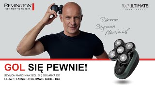 Szymon Marciniak goli się pewnie golarką do głowy Remington RX7 [upl. by Franni]