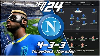 Luciano Spalletti 433 Napoli Tactics 2022\23 Season  EA FC 24 [upl. by Dawn347]