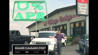 VILLAGEDODGE HUDSON NY 2011SUMMERCLEARANCETV Ad [upl. by Joey258]